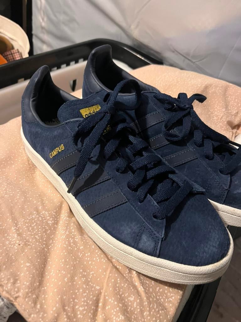 Adidas Campus Donderblauw Suede, Enlèvement, Neuf