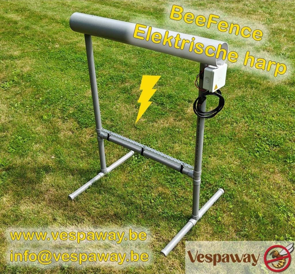 Elektrische harp tegen de Aziatische hoornaar, Bijen
