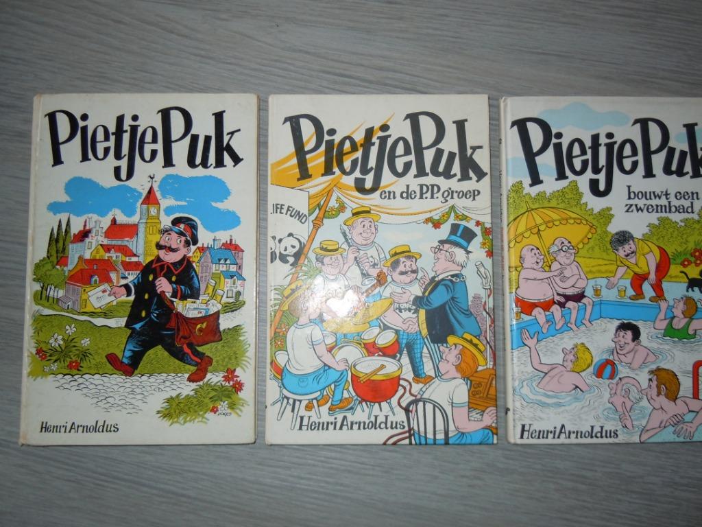 pietje puk -  henri arnoldus - en de P.P.groep - bouwt een z, Boeken, Ophalen of Verzenden