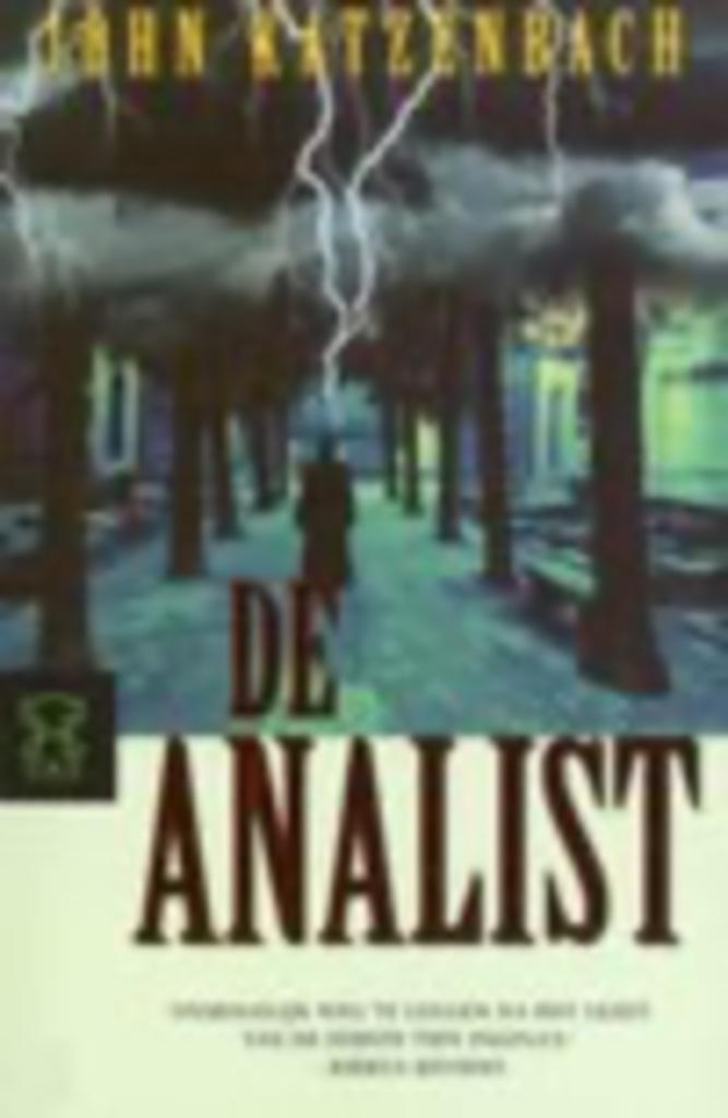 De Analist - John Katzenbach, Ophalen of Verzenden, Zo goed als nieuw