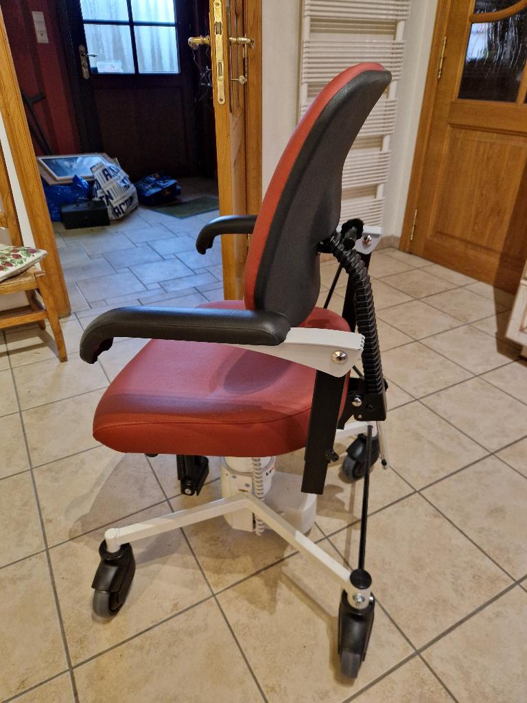 Chaise ergonomique, Ophalen, Bruin, Zo goed als nieuw, Bureaustoel
