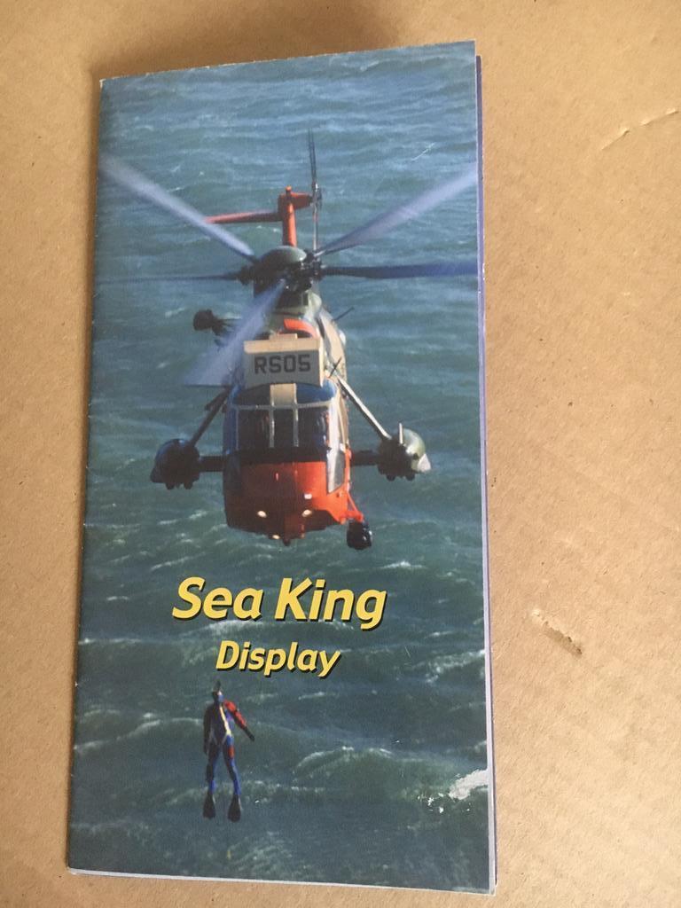 Sea King - Display - Flyer - Basis Koksijde - 40 Sqn., Ophalen of Verzenden, Zo goed als nieuw, Overige typen