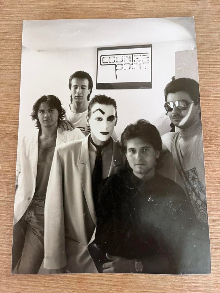 Photo Counter Point Groupe Hard Rock Belge 1983, Enlèvement ou Envoi, Comme neuf, Photo