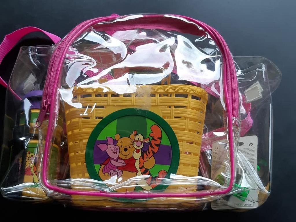 Fietsmandje, bel en drinkbus Winnie The Pooh  NIEUW, Enlèvement, Neuf