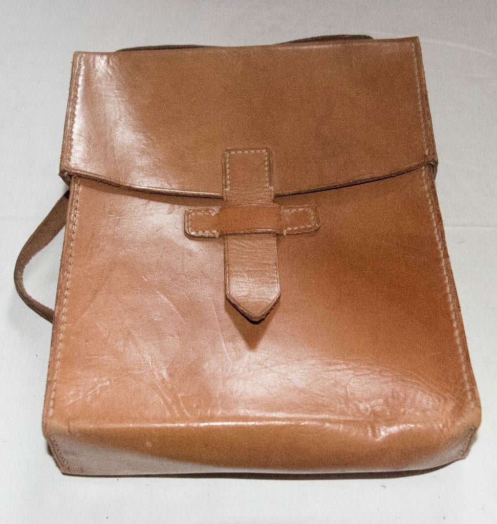 Malette en cuir porte-documents armée belge, Enlèvement ou Envoi, Armée de terre, Autres types