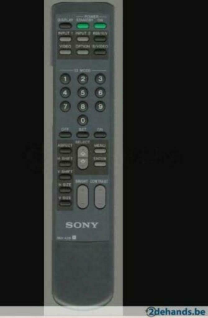 afstandsbediening voor SONY TV's RM-42B, Ophalen of Verzenden, Gebruikt, Origineel, Tv