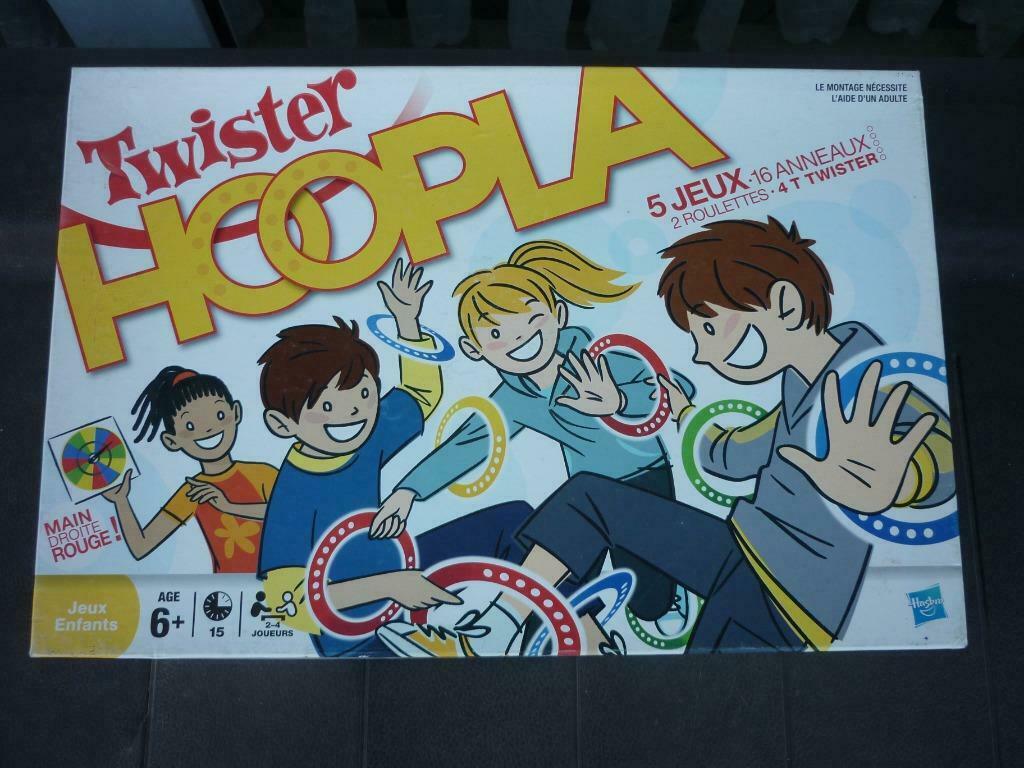 Jeu de société - Twister Hoopla, Hobby & Loisirs créatifs, Trois ou quatre joueurs, Enlèvement ou Envoi, Utilisé, Hasbro