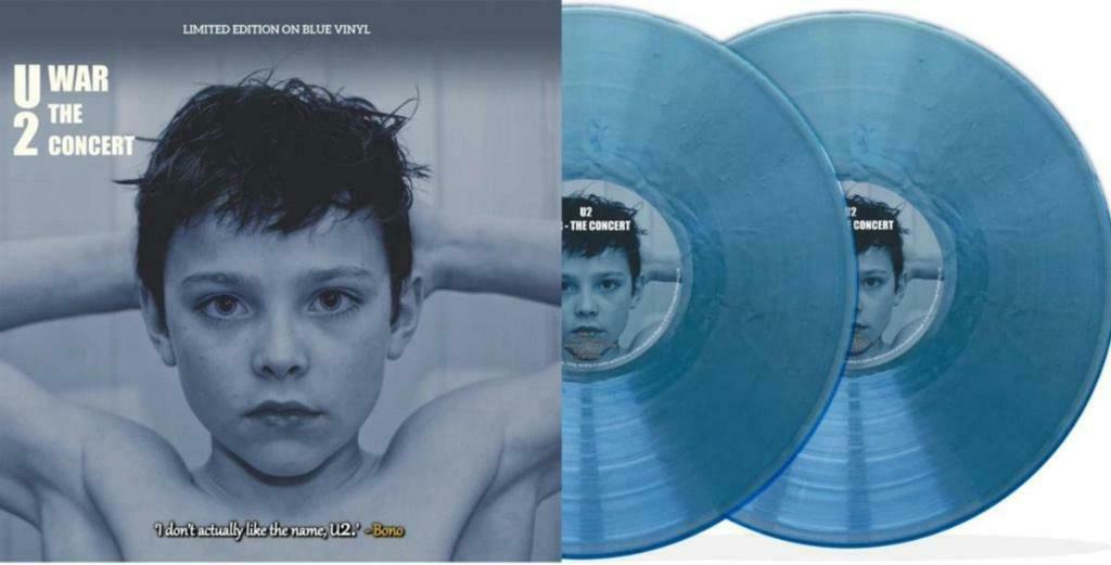 Vinyl 2x10" U2 War The Concert Live 1983 BLUE Numbered NIEUW, Ophalen of Verzenden, Nieuw in verpakking, 10 inch