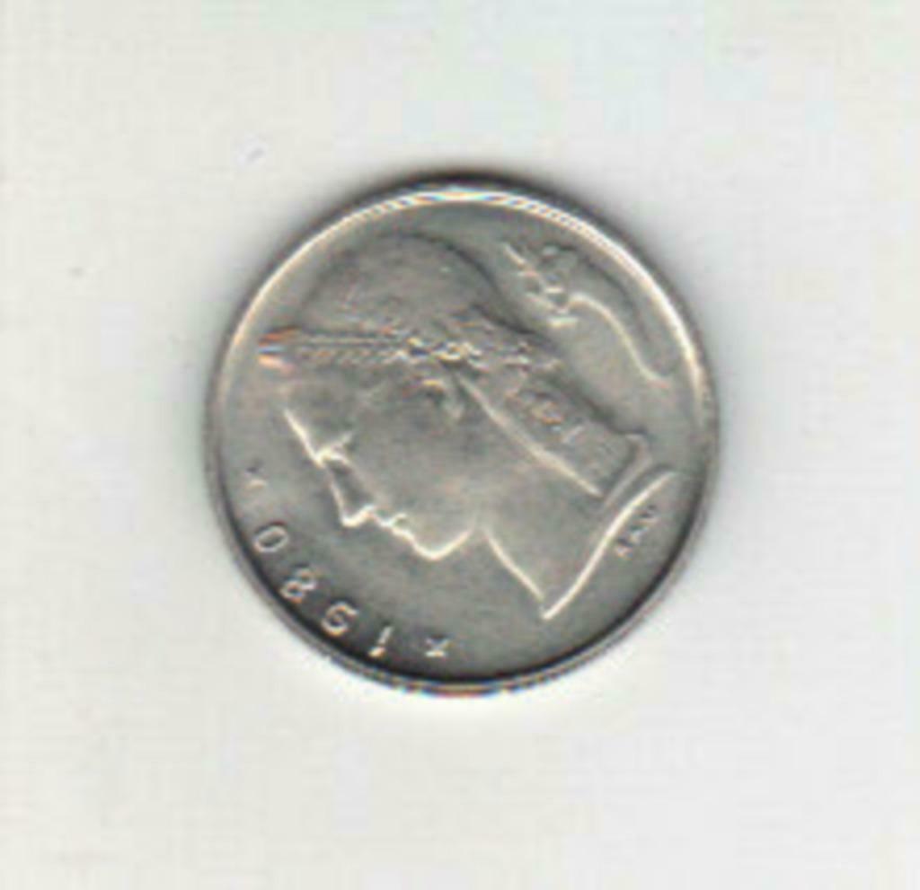 BELGISCH MUNTSTUK 1 FR 1980 Frans, Verzenden