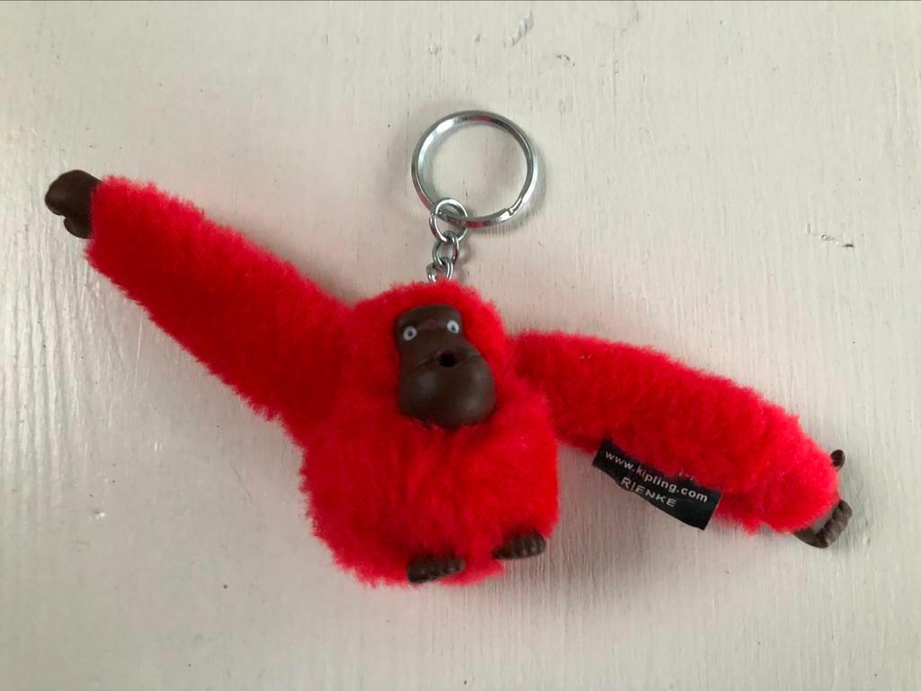 sleutelhanger Kipling aapje Rienke, Ophalen of Verzenden, Zo goed als nieuw, Dier of Natuur