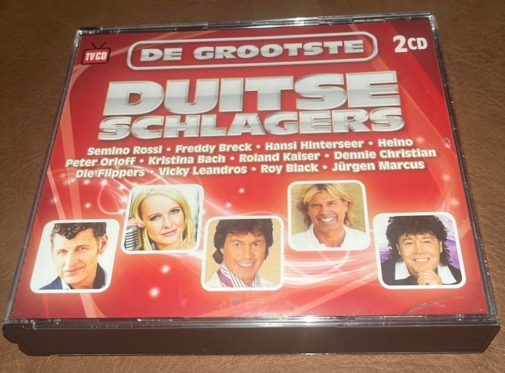 De Grootste Duitse Schlagers - 2CD Box, Cd's en Dvd's, Ophalen of Verzenden, Zo goed als nieuw