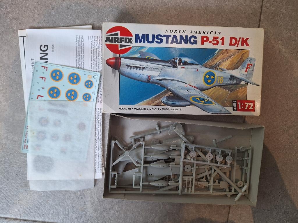 Airfix North American P-51 D/K Mustang, Enlèvement ou Envoi