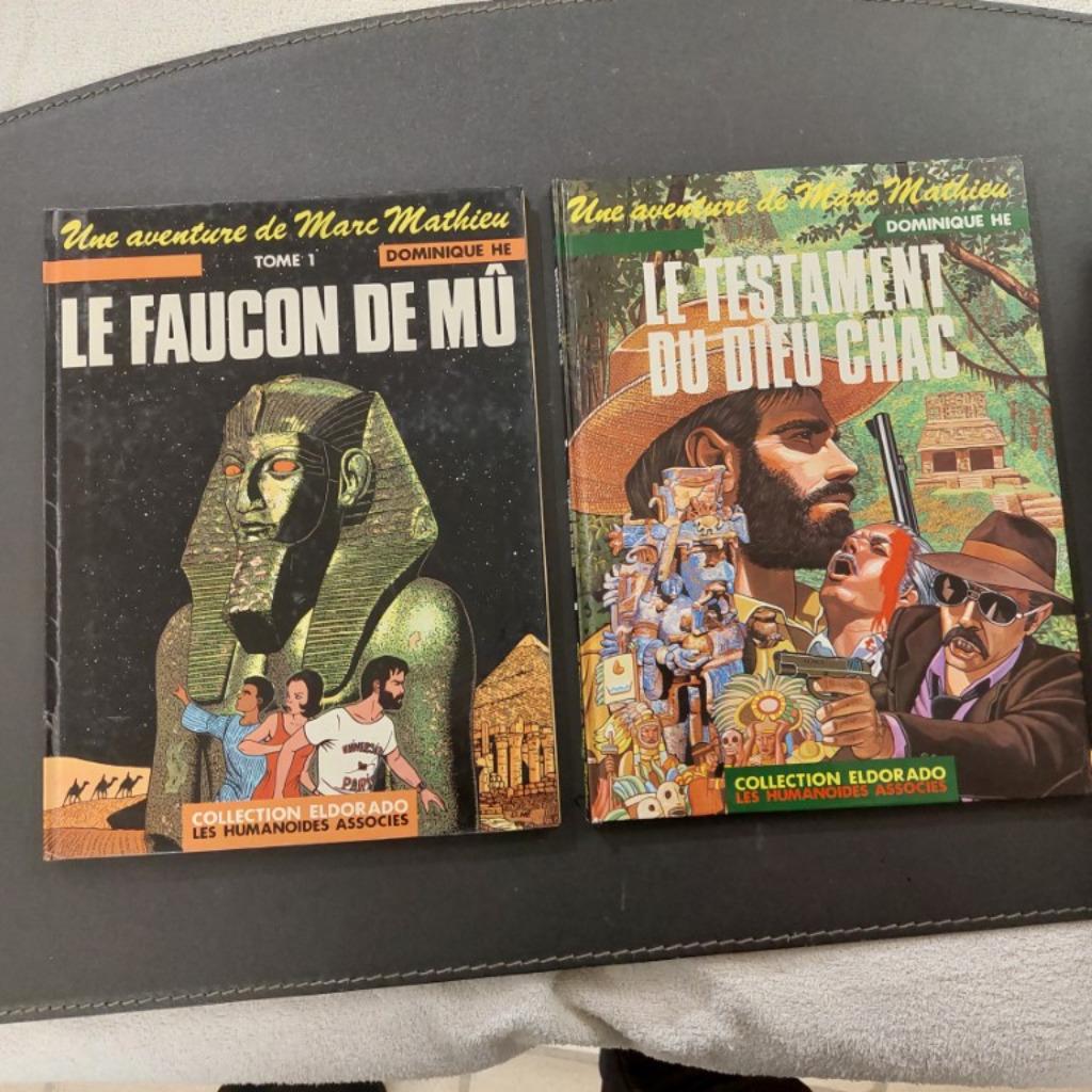aventures de Marc Mathieu tomes 1 et 4 en 1è edition - HE, Enlèvement ou Envoi