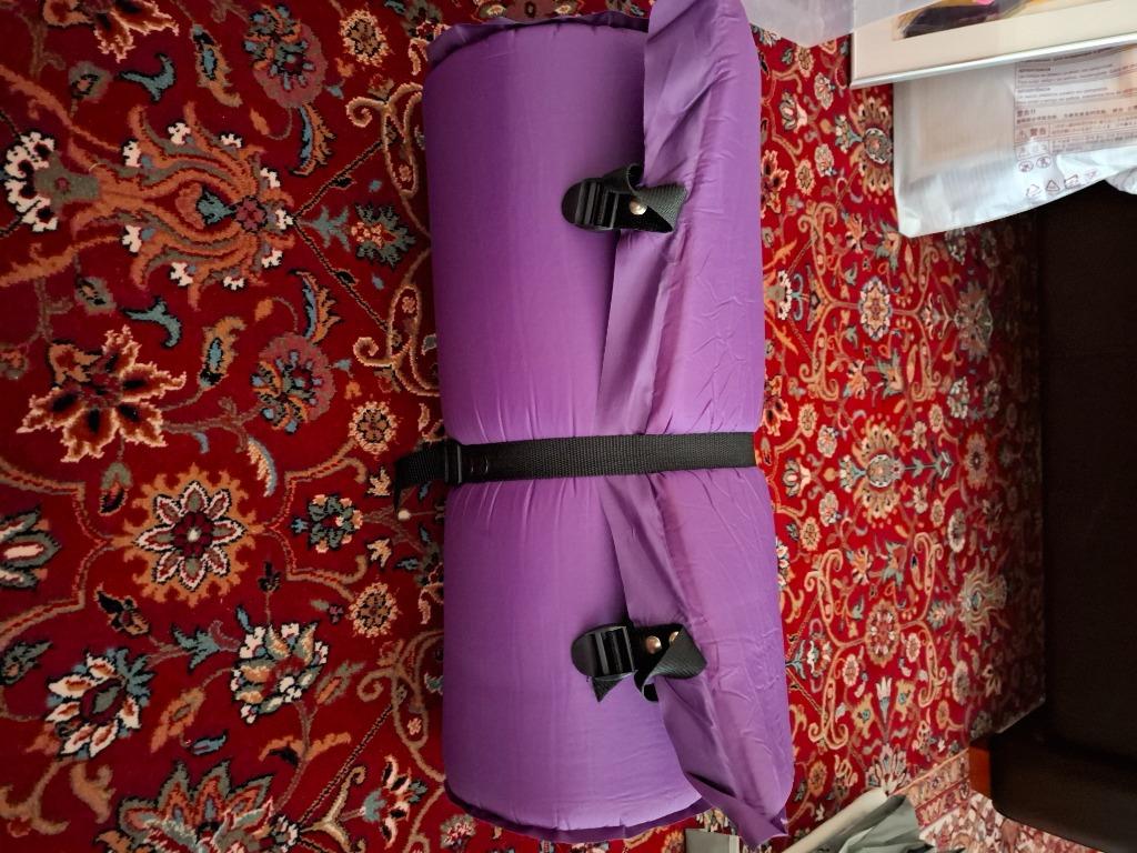 Zich zelf opblazende kampeermatras., Caravans en Kamperen, Luchtbedden, Ophalen, Ingebouwde pomp, Nieuw, 1-persoons