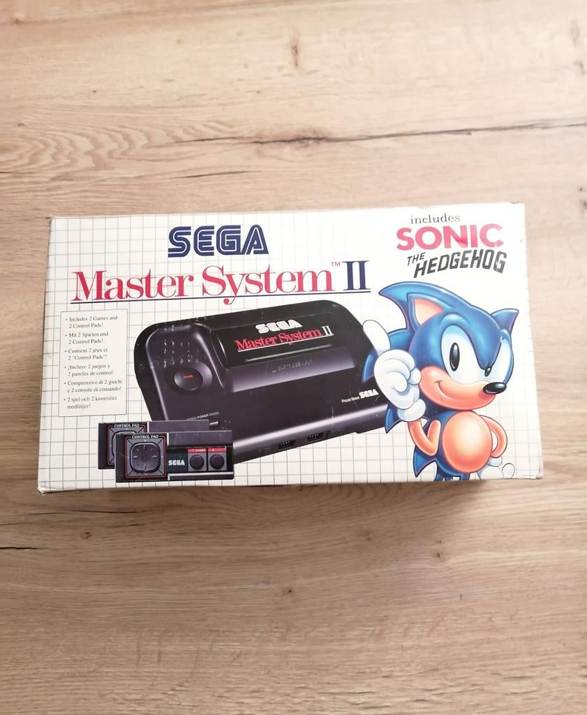 Sega Master-systeem II, Games en Spelcomputers, Met games, Master System, Met 2 controllers, Ophalen of Verzenden