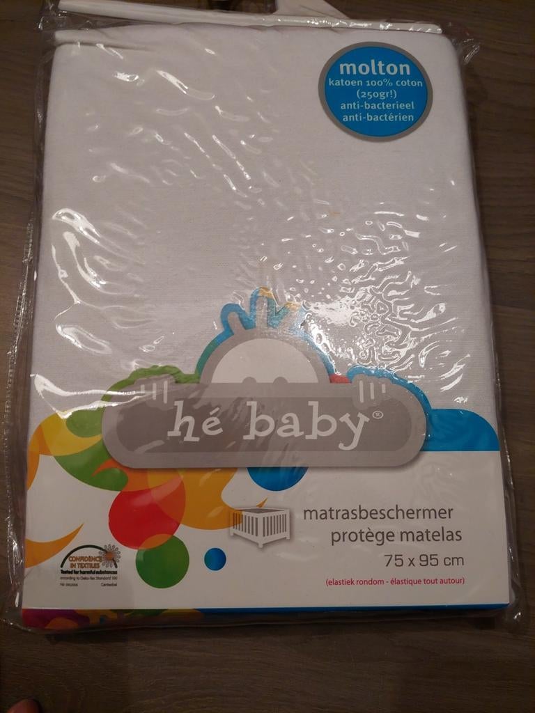 Molton - matrasbeschermer NIEUW! Baby/peuterbedje, Ophalen, Nieuw
