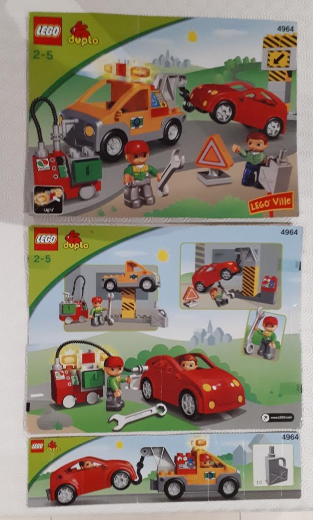 Duplo set 4964, 2-5 jaar, takeldienst, complete set., Kinderen en Baby's, Speelgoed | Duplo en Lego, Gebruikt, Duplo, Complete set