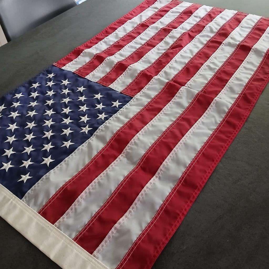 Drapeau Américain USA 95 x 55cm, Enlèvement ou Envoi, Comme neuf