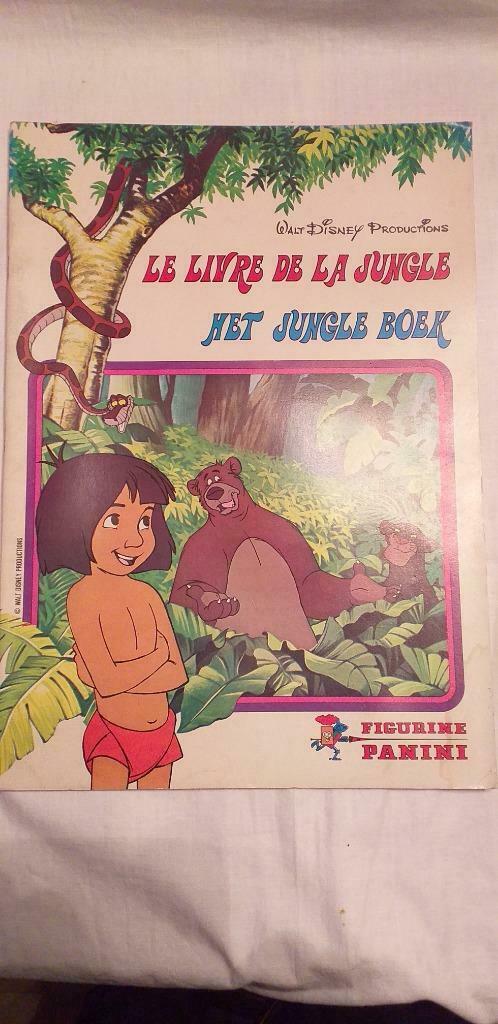Album panini vide  le livre de la jungle 1979, Collections, Enlèvement ou Envoi, Bande dessinée ou Dessin animé