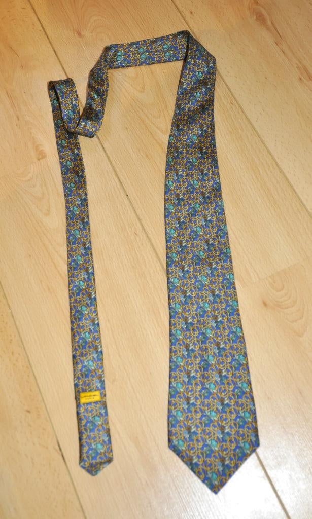 Cravate soie Lancel état neuf, Enlèvement ou Envoi, Lancel, À motif, Comme neuf