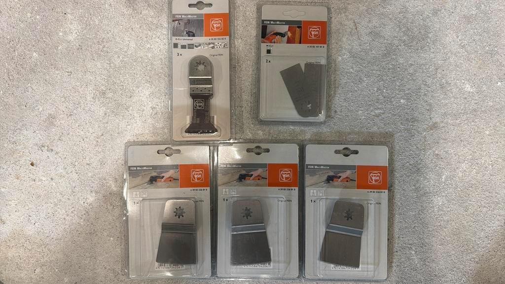 Fein multitool accessoires, Enlèvement ou Envoi, Comme neuf
