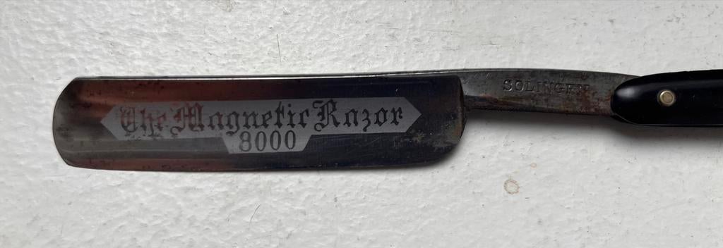 Rasoir Solingen magnétique antique 8000, Enlèvement