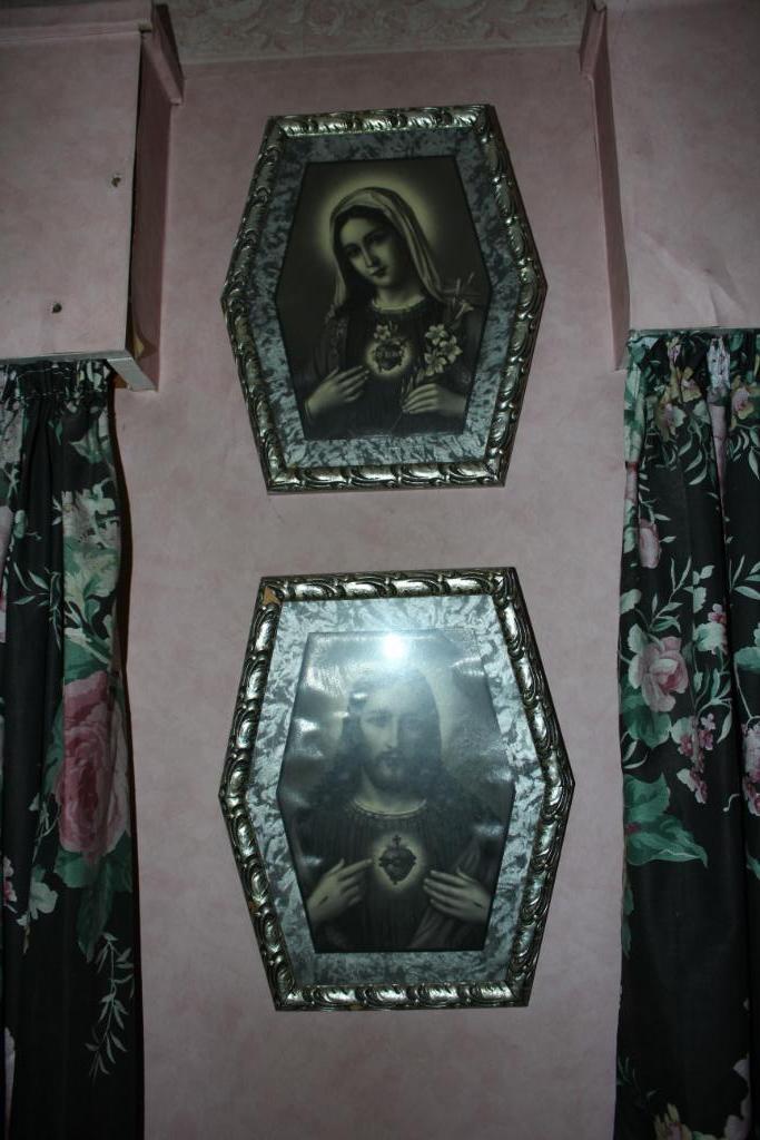 kaders Religieus Jezus en Maria, Antiek en Kunst, Ophalen