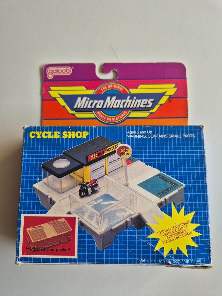 Atelier de vélos Micromachines 1990, Collections, Enlèvement ou Envoi, Comme neuf