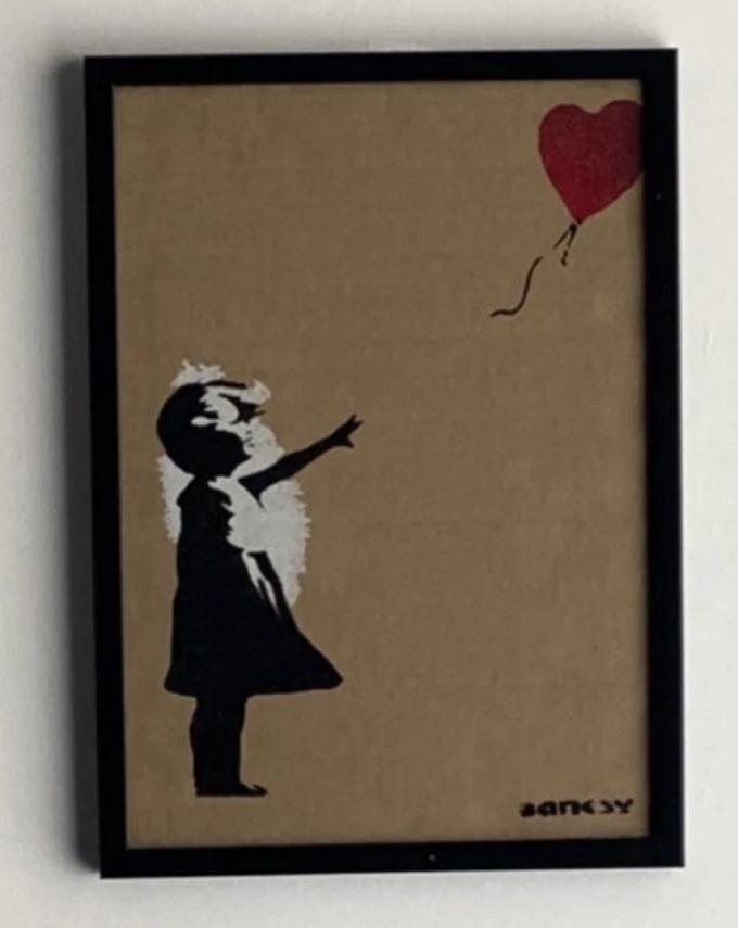BANKSY : œuvre limitée à 50 exemplaires, Enlèvement ou Envoi