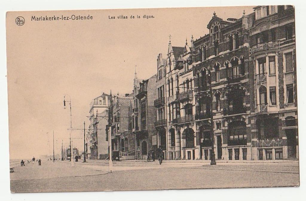 Postkaart Mariakerke-Oostende (retro), Verzamelen, Ophalen of Verzenden, Ongelopen, West-Vlaanderen