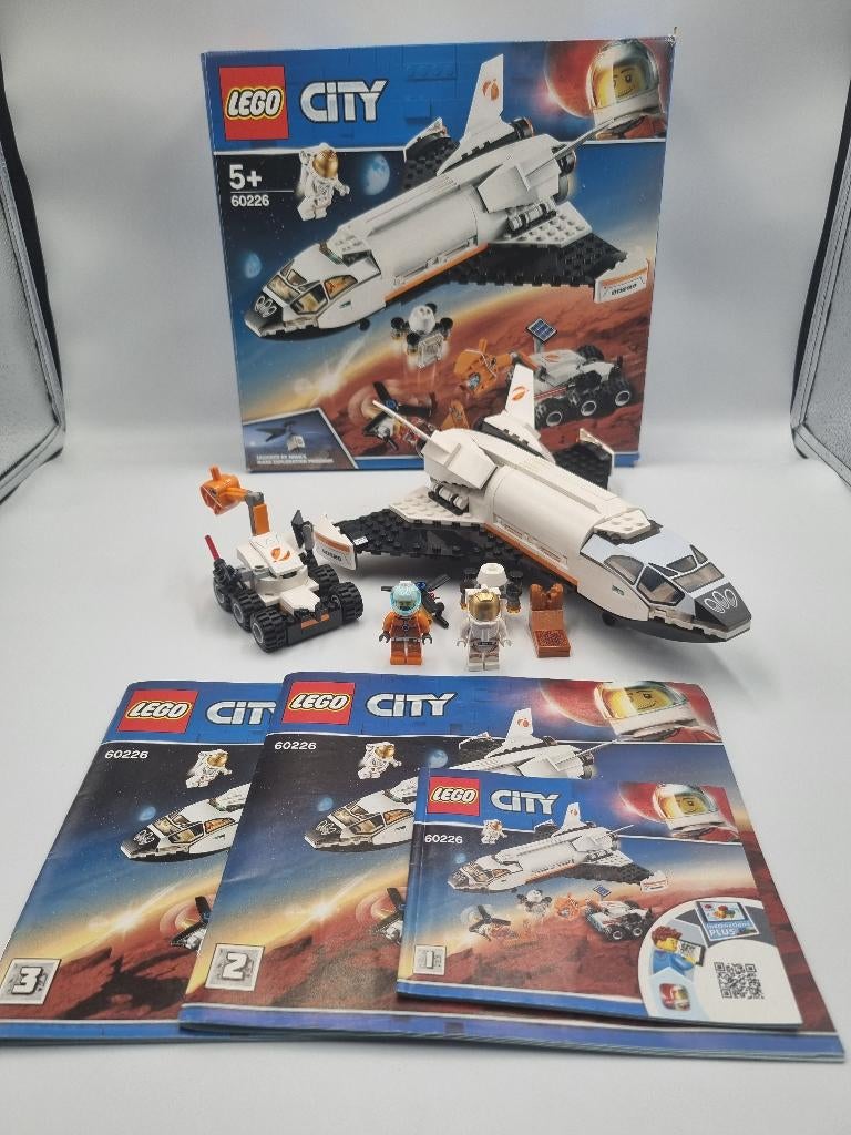 Navette de recherche Lego City Space 60226 sur Mars, Enlèvement ou Envoi, Comme neuf, Ensemble complet, Lego