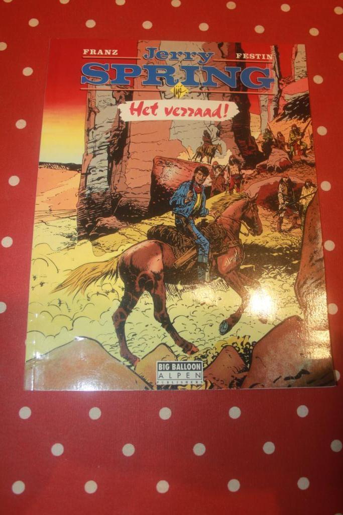 Jerry Spring, Franz- Festin, Eén stripboek, Ophalen of Verzenden, Zo goed als nieuw