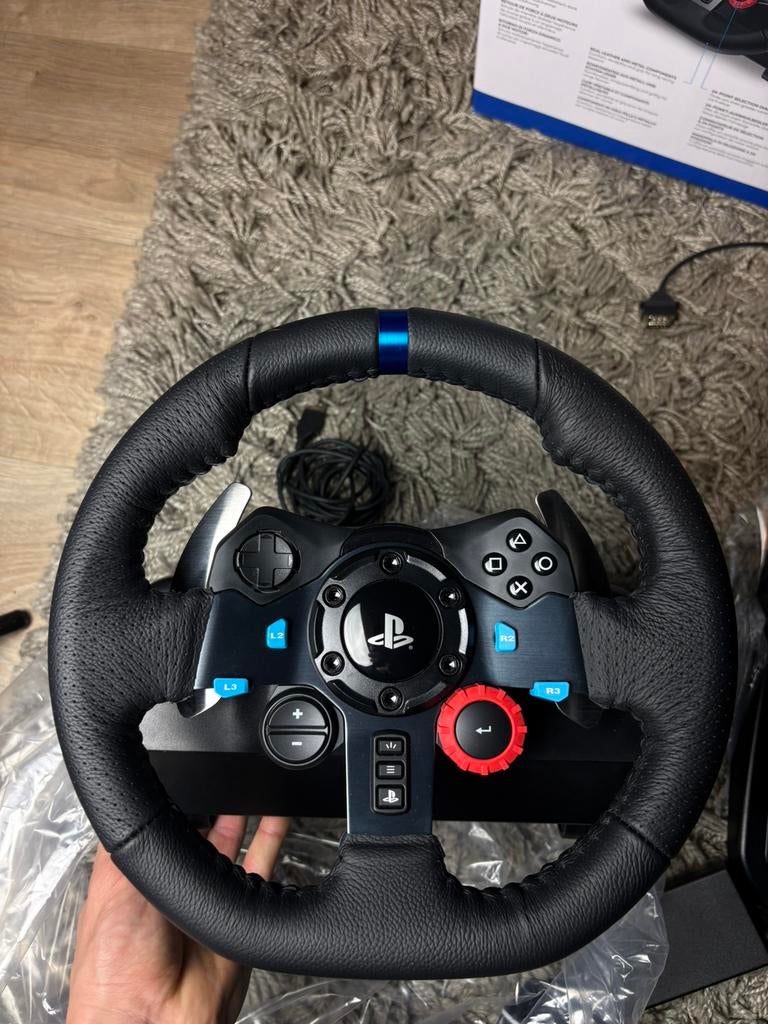 Logitech G29 Driving Force, Games en Spelcomputers, Ophalen, Refurbished, Stuur of Pedalen, PlayStation 4