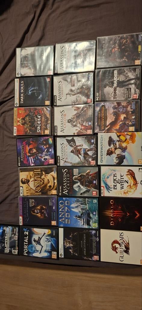volledige PC game collectie in één lot., Games en Spelcomputers, Ophalen of Verzenden