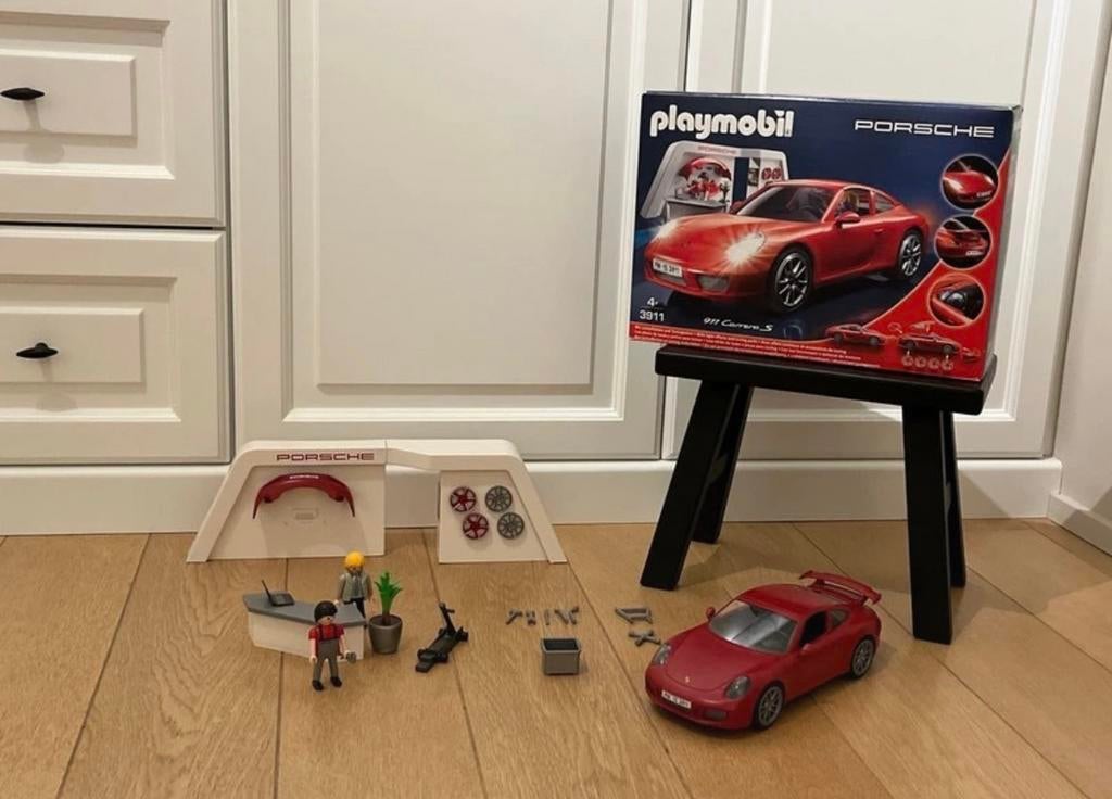 Playmobil 3911 Atelier Porsche 911, Enlèvement ou Envoi, Comme neuf, Ensemble complet