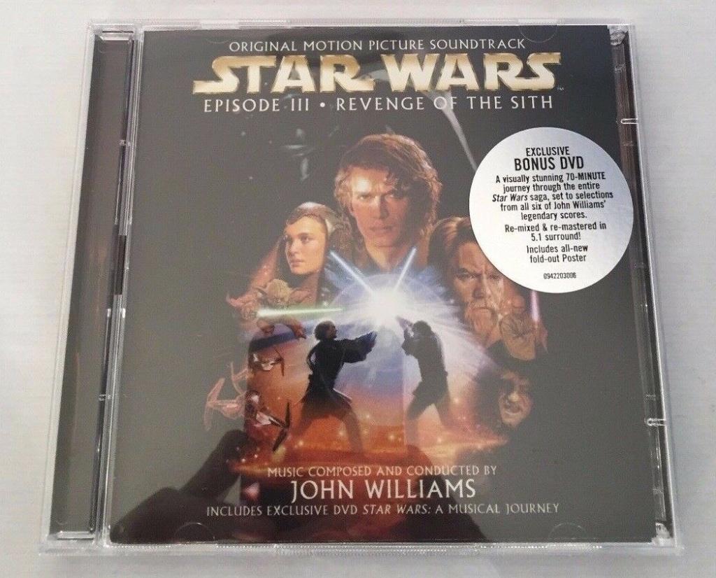 Star Wars: Episode 3 soundtrack plus exclusieve DVD, Verzamelen, Ophalen of Verzenden, Zo goed als nieuw, Overige typen