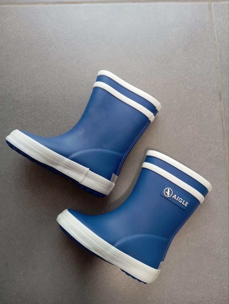 Aigle regenlaarzen maat 20, blauw, Ophalen, Jongen of Meisje, Aigle, Nieuw