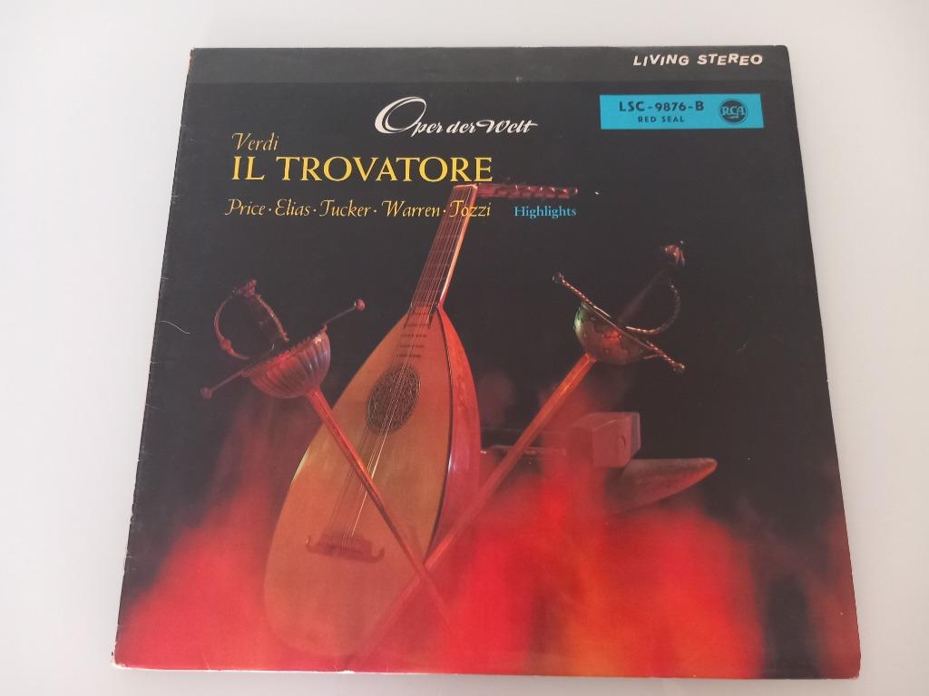 Vinyle LP Il Trovatore Opera Giuseppe Verdi Classical Price, Enlèvement ou Envoi, 12 pouces, Opéra ou Opérette