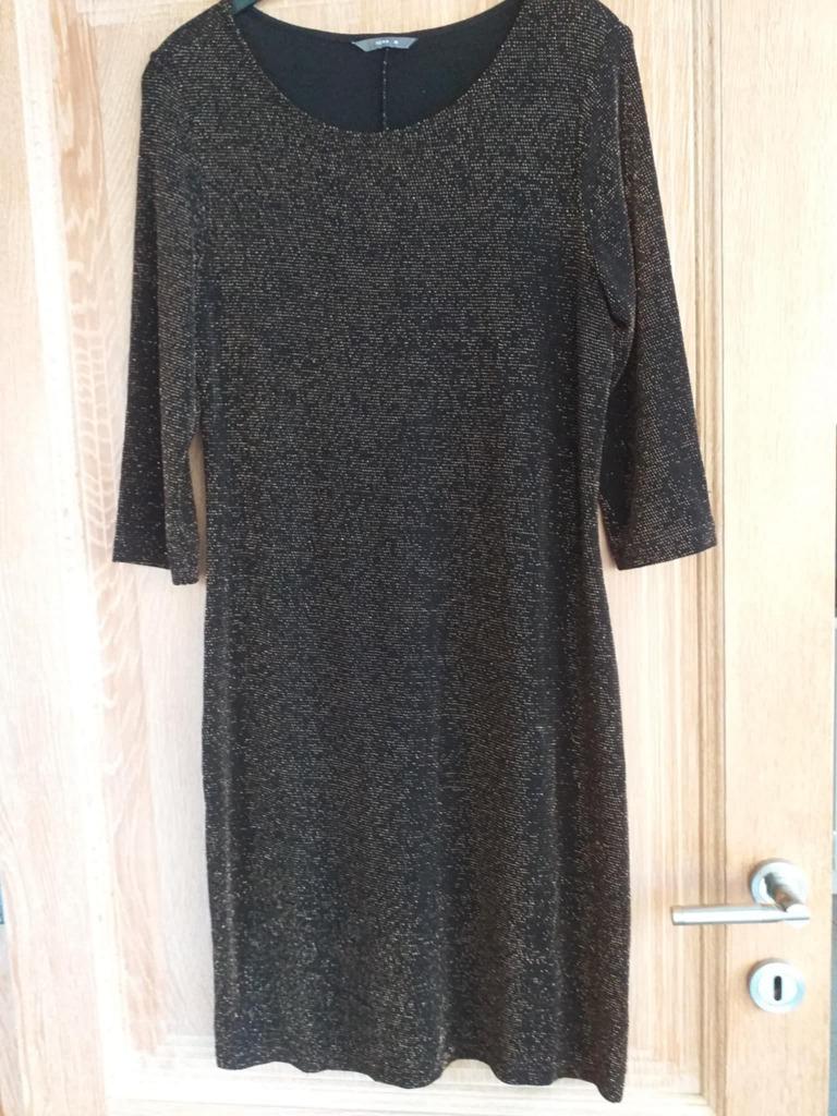Jurk met glitters M, Kleding | Dames, Jurken, Maat 38/40 (M), Zwart, Ophalen of Verzenden, Zo goed als nieuw