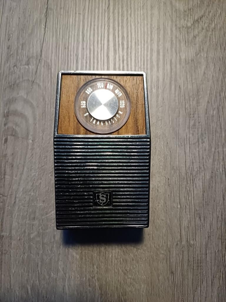 Vintage radio transistor, jaren 60, Antiek en Kunst, Ophalen of Verzenden