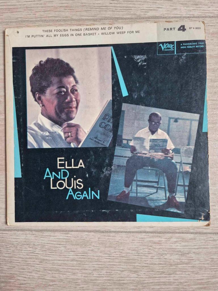 Lege hoes Ella Fitzgerald, Ophalen of Verzenden