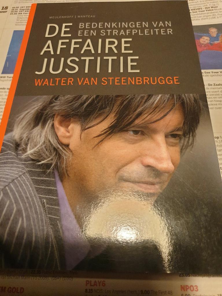 W. Van Steenbrugge - De affaire justitie, Ophalen of Verzenden, W. Van Steenbrugge; E. Raspoet