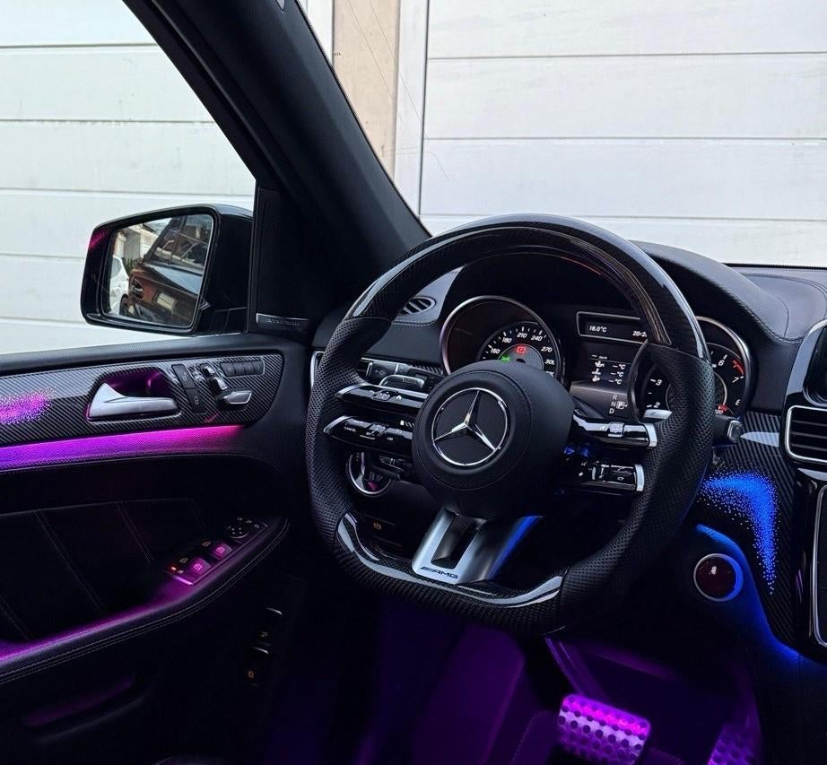 Mercedes carbon leer stuur compleet upgrade AMG, Ophalen of Verzenden, Nieuw, Mercedes-Benz