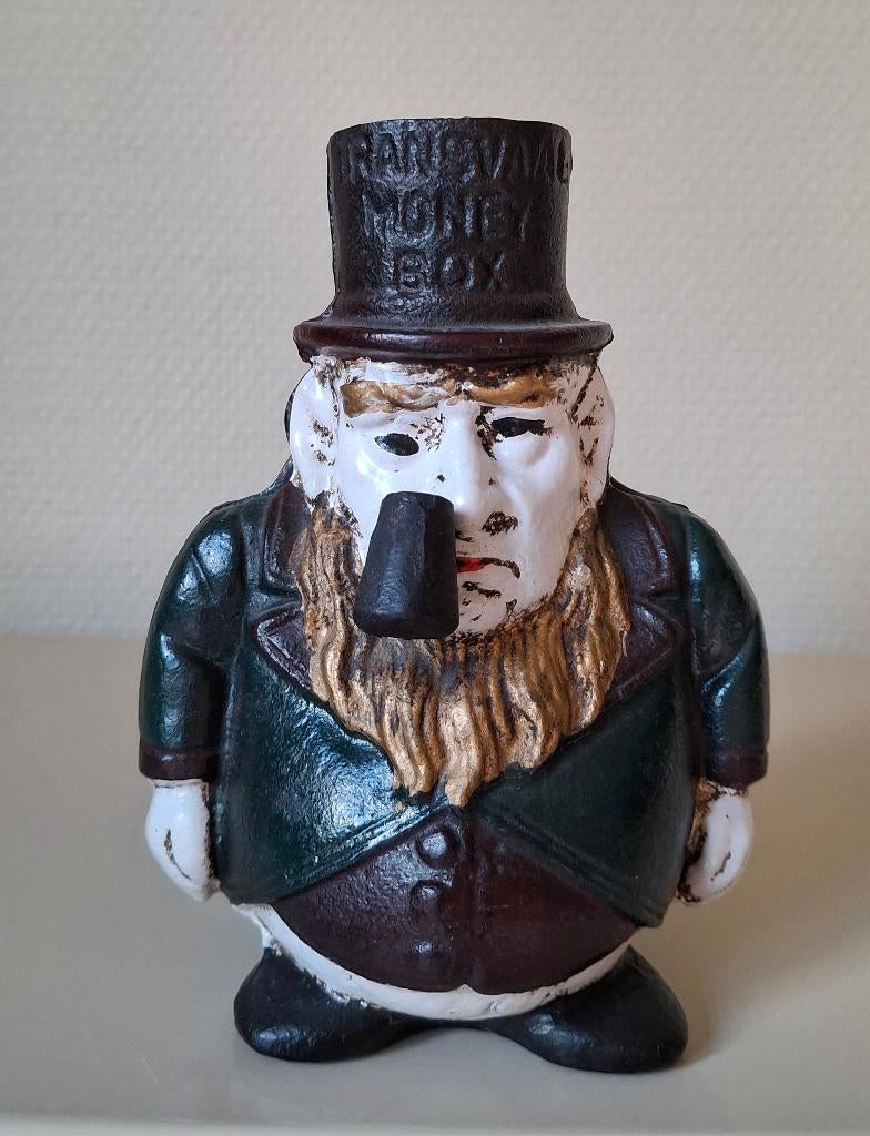 Transvaal Money Box Paul Kruger, Antiek en Kunst, Ophalen of Verzenden