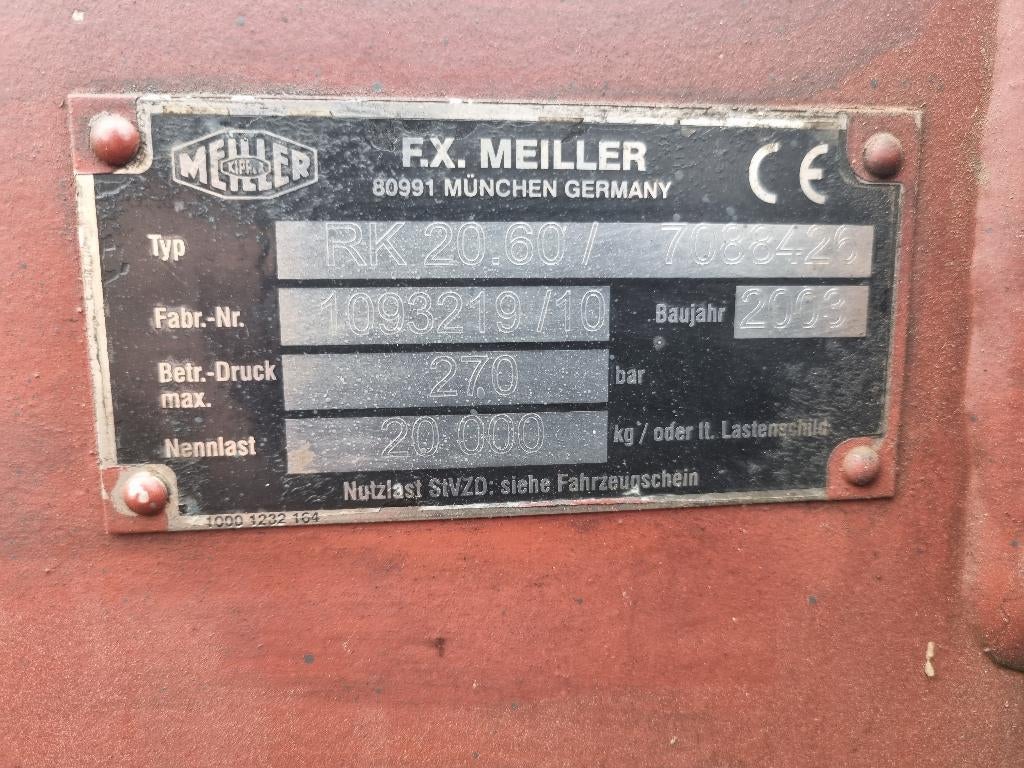 Containerhaak Meiller, Zakelijke goederen, Ophalen, Overige typen