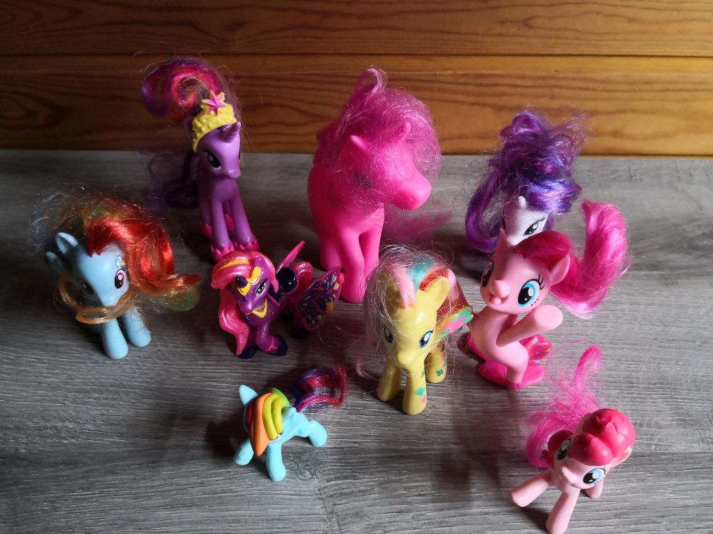 Lotje van 9 pony's onder andere van my little pony, Kinderen en Baby's, Ophalen