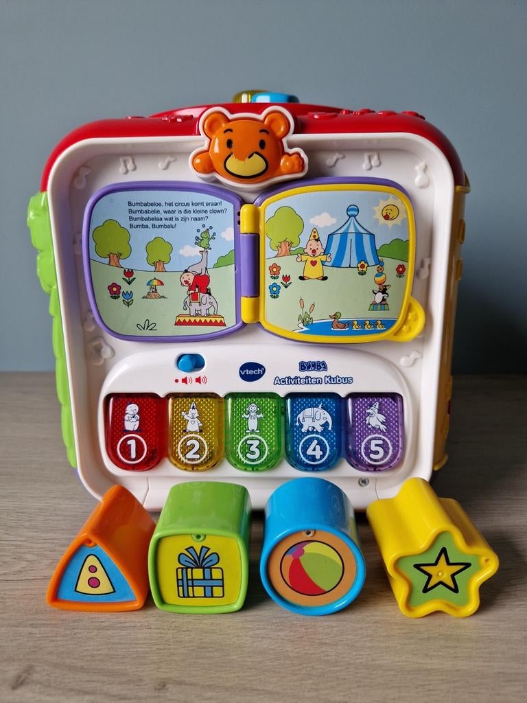 Activiteiten kubus Bumba, Kinderen en Baby's, Ophalen of Verzenden, Gebruikt