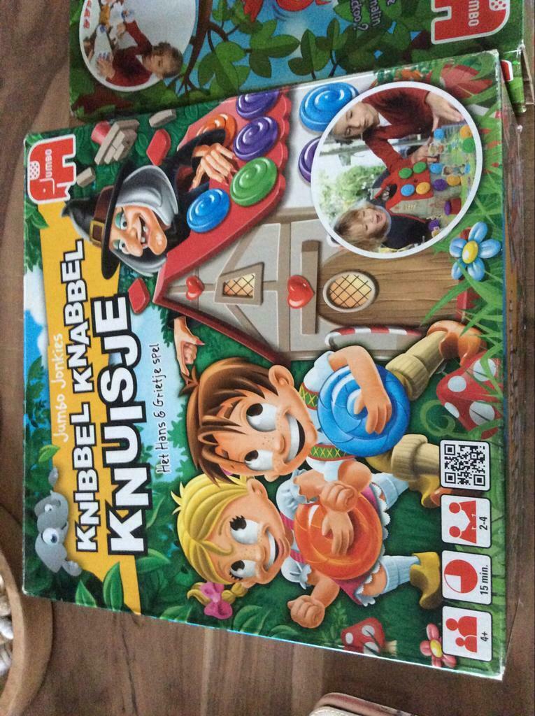 Knibbal knabbel knuisje spel jumbo, Ophalen of Verzenden, Zo goed als nieuw, Jumbo
