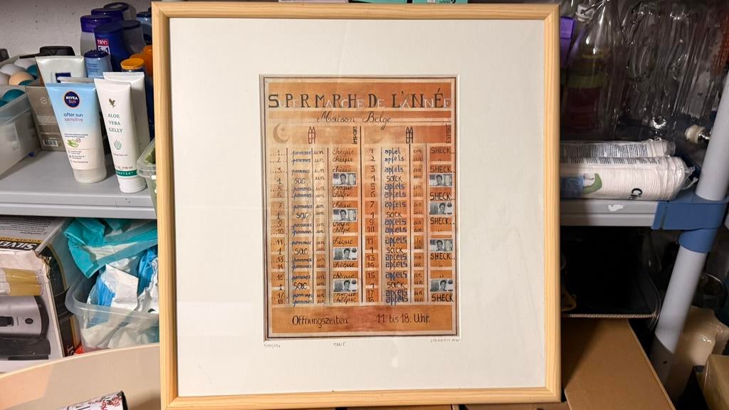 litho  -  genummerd, Ophalen, Zo goed als nieuw