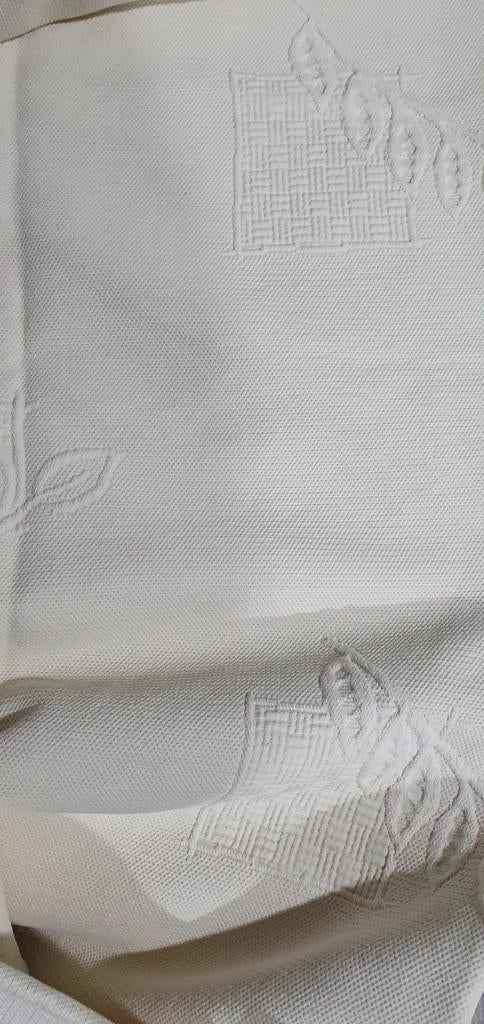 Bedsprei / plaid /deken - ecru /beige, Ophalen of Verzenden, Zo goed als nieuw